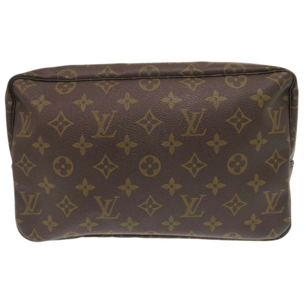 LOUIS VUITTON Brown Monogram Pouch - Picture 3 of 9